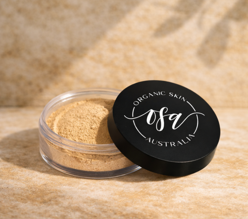 Mineral Powder Foundation with SPF15 - Honey