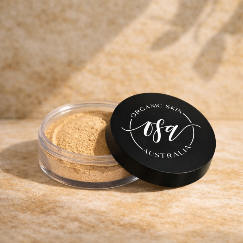 Mineral Powder Foundation with SPF15 - Honey
