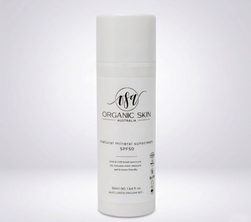 Natural Mineral Sunscreen SPF50 - 50ml