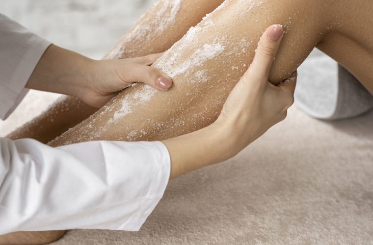 leg exfoliation leg exfoliation